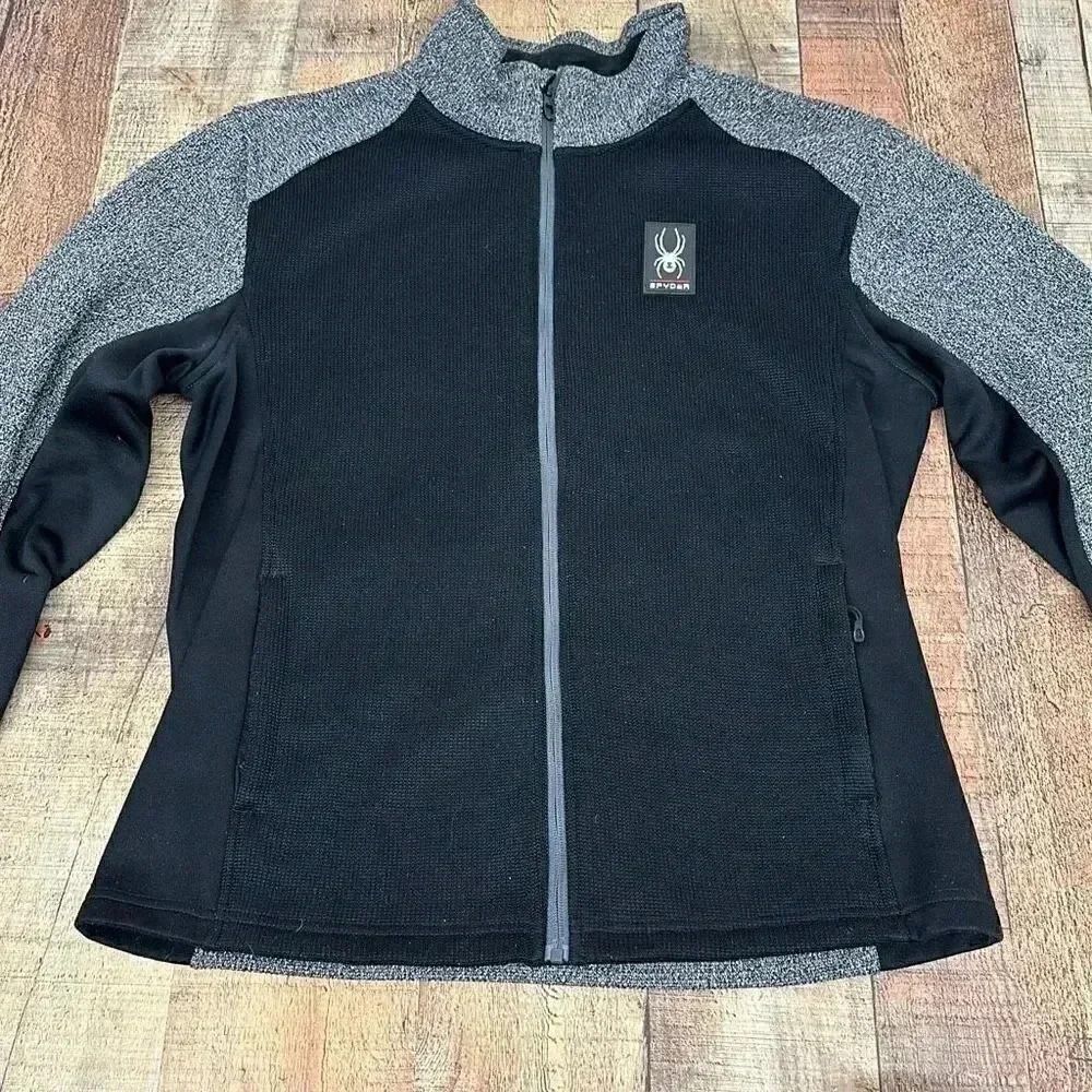 Spyder Bandit Full-Zip Stryke Lightweight Fleece Jacket Men’s Sz